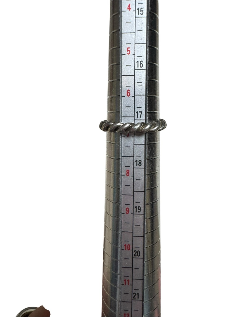 Sterling 925 Cable Rope Ring - Picture 5 of 5